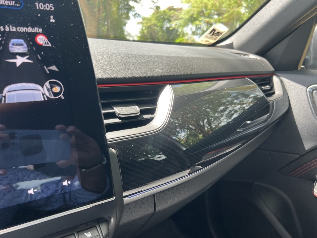 Écran tactile de 4,3 pouces Bluetooth mains libre navigation de la voiture  Rétroviseur intérieur, JM