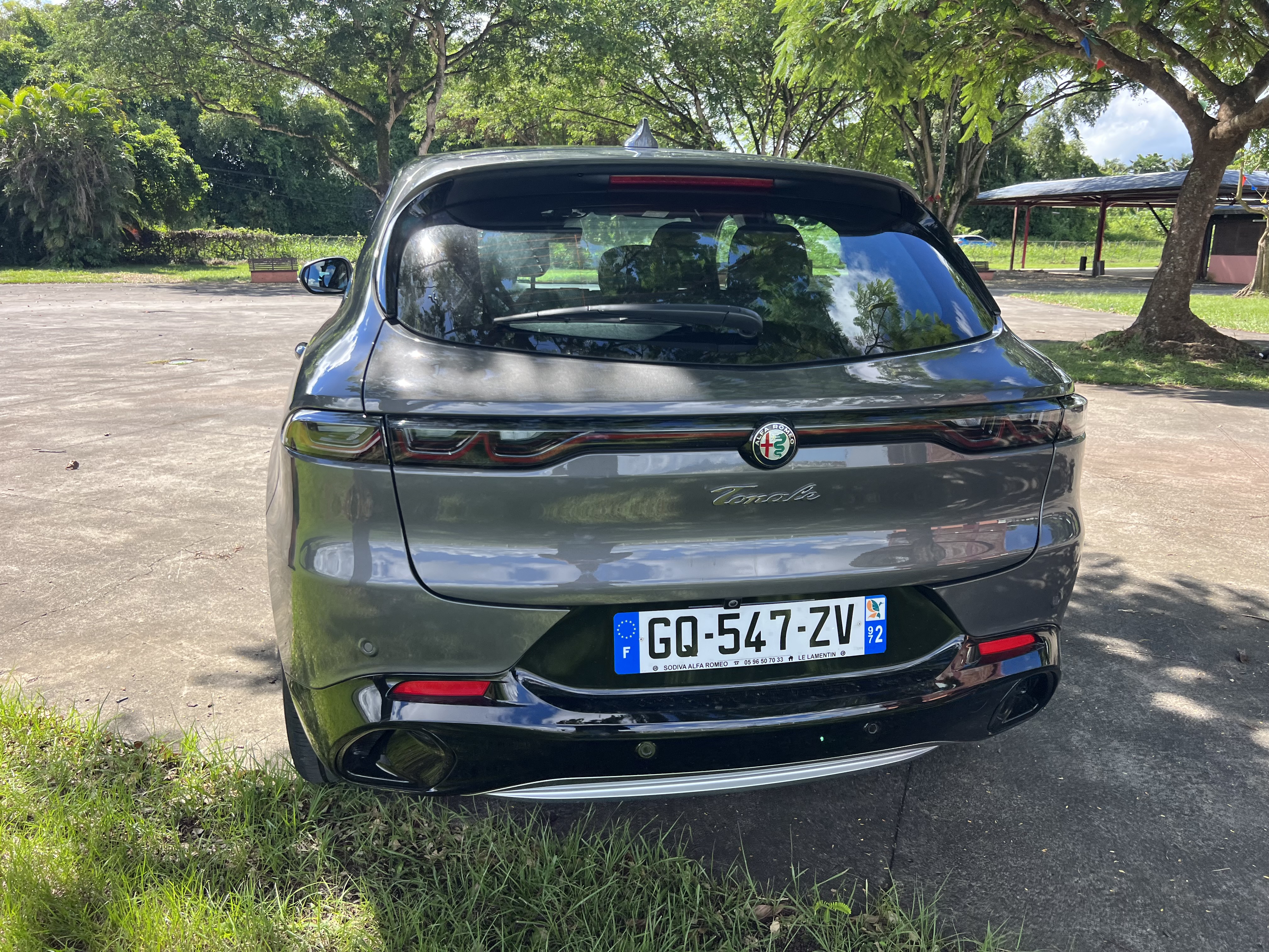 Alfa Tonale Spiegelabdeckungen Titanium